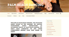 Desktop Screenshot of palmbeachdancing.com
