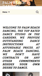Mobile Screenshot of palmbeachdancing.com